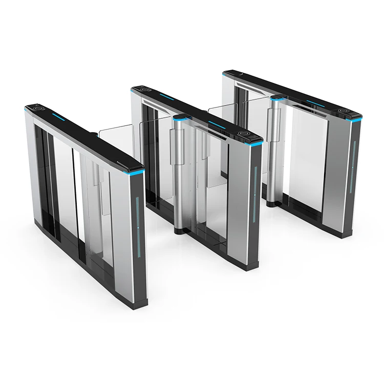 RFID Card TCP/IP Fast Speed Electronic Baffle High Security Speed Turnstile