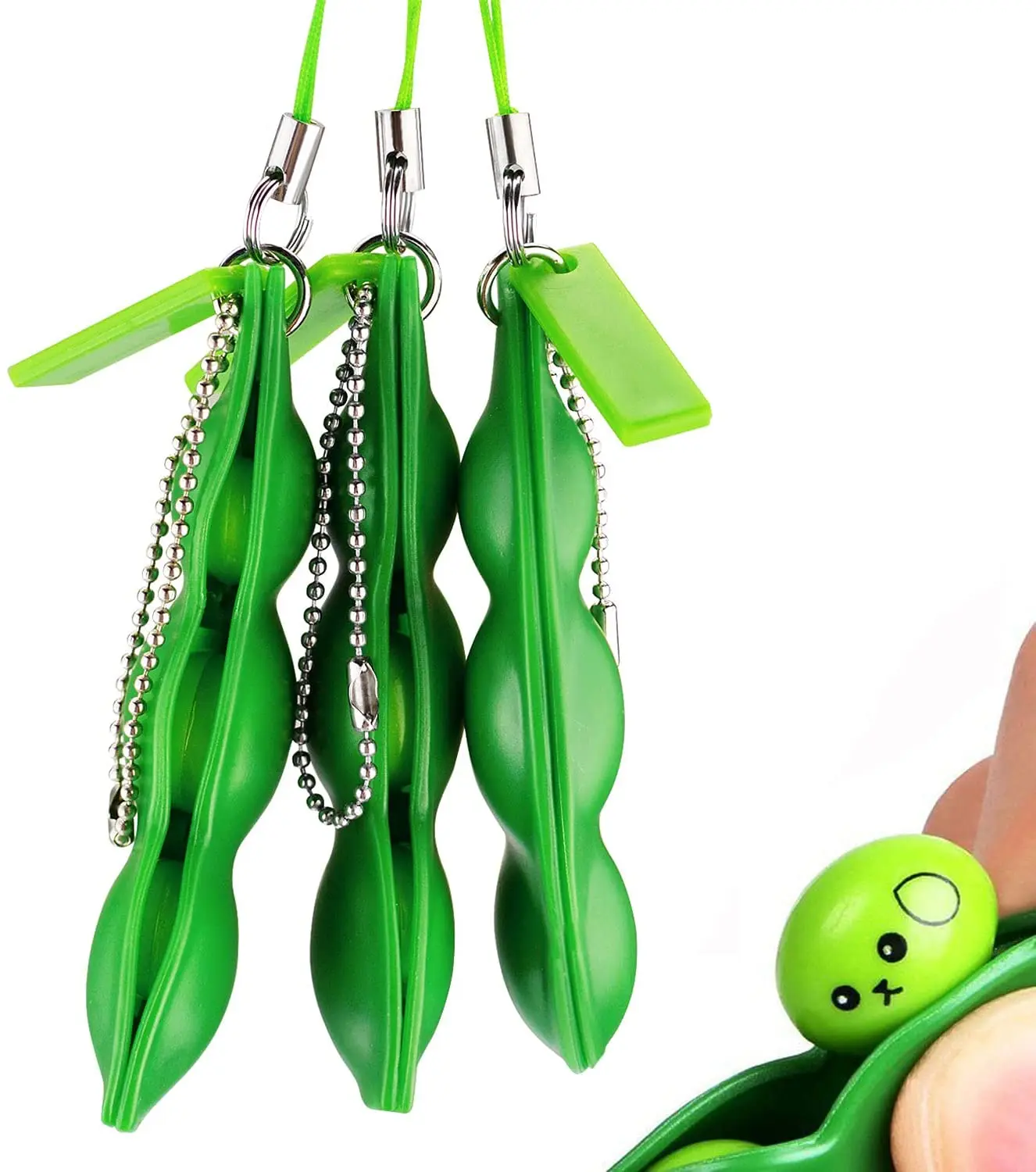 Kids Squeeze Toy Set Silicone Figet Pop Bubble Sensory Poppers for Push Stress Relief Toys