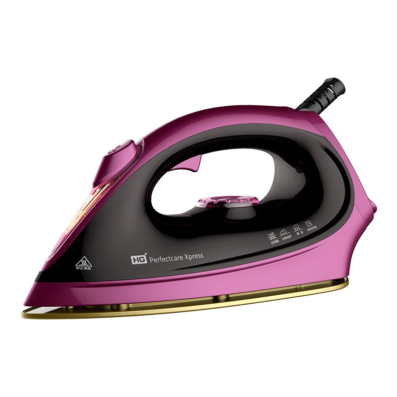 HG 2100W Industrial Steam Iron Station with Ceramic Soleplate Vertical Steamer Ironing for Clothes