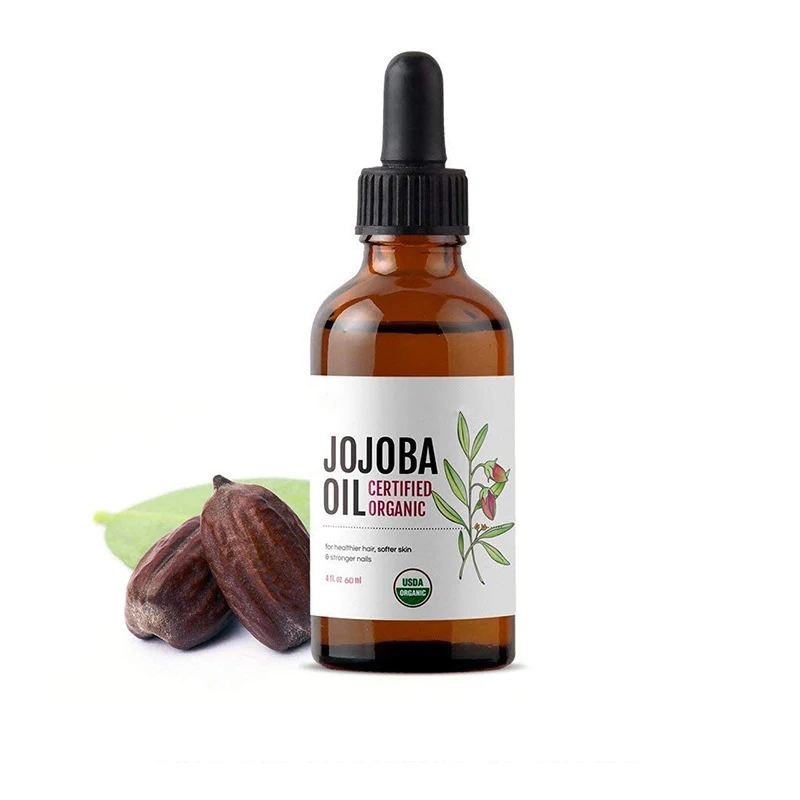 Private label Factory wholesale bulk jojoba oil for skin care massage