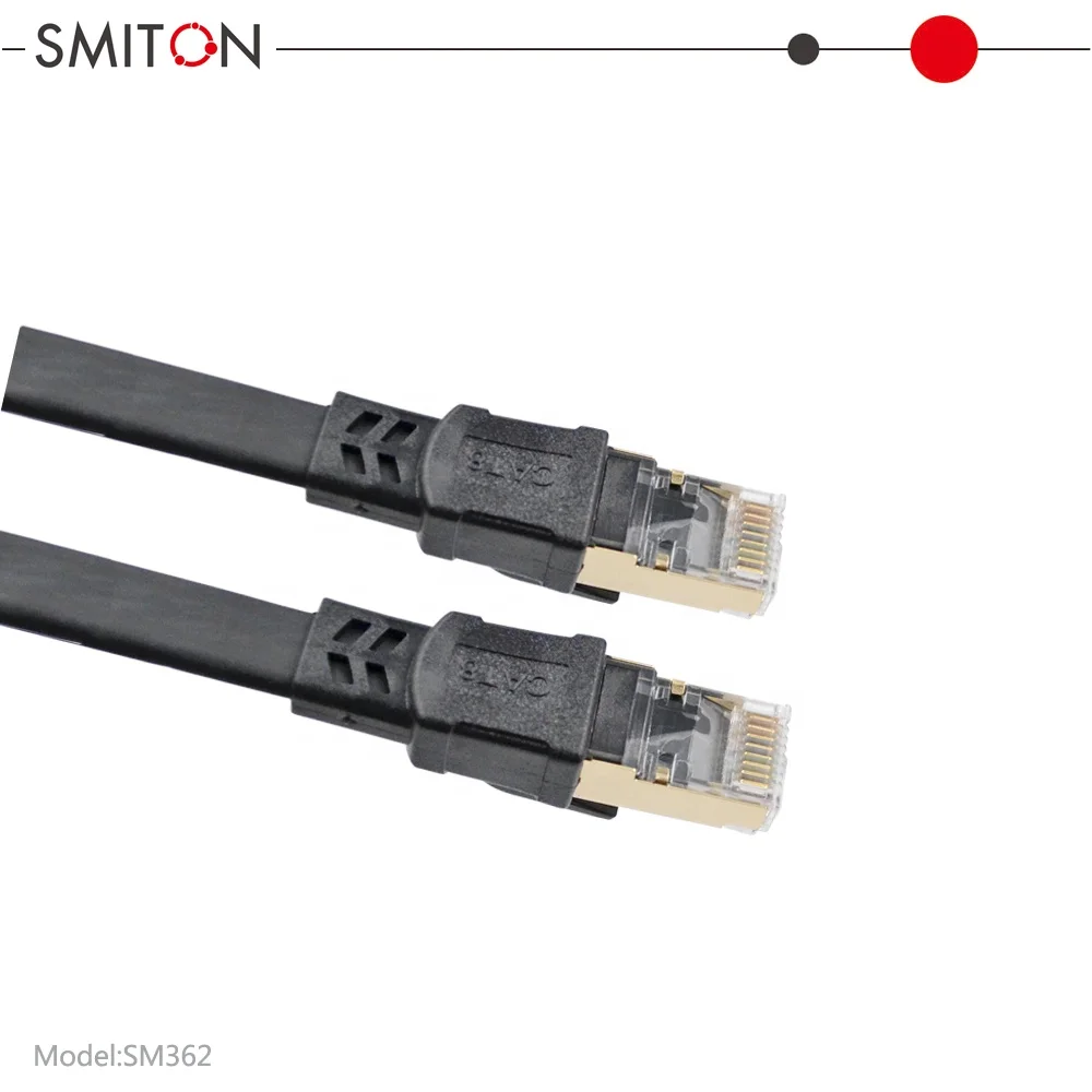 RJ45 Cable FTP Cat8 Ethernet Patch Cord PVC