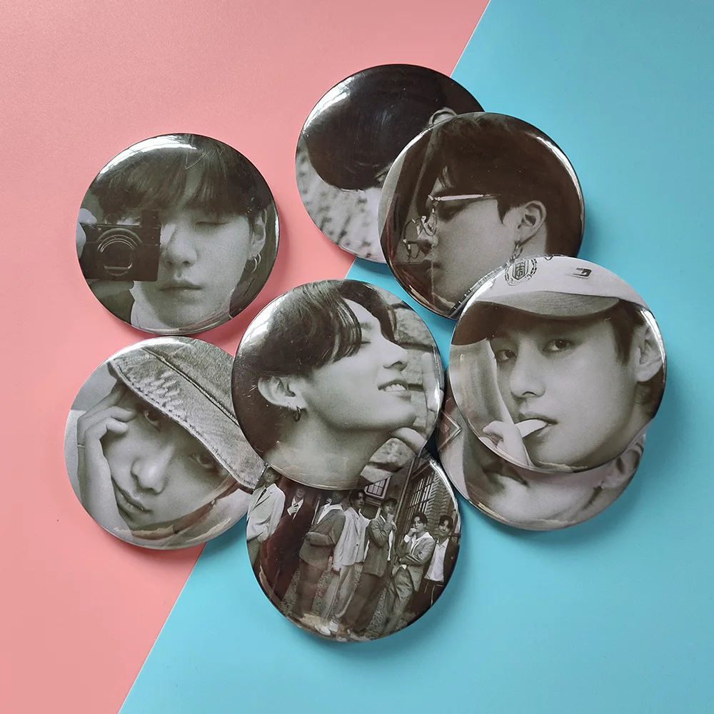  Оптовая продажа брошь-значок Bangtan Boys с Kpop группой Life на