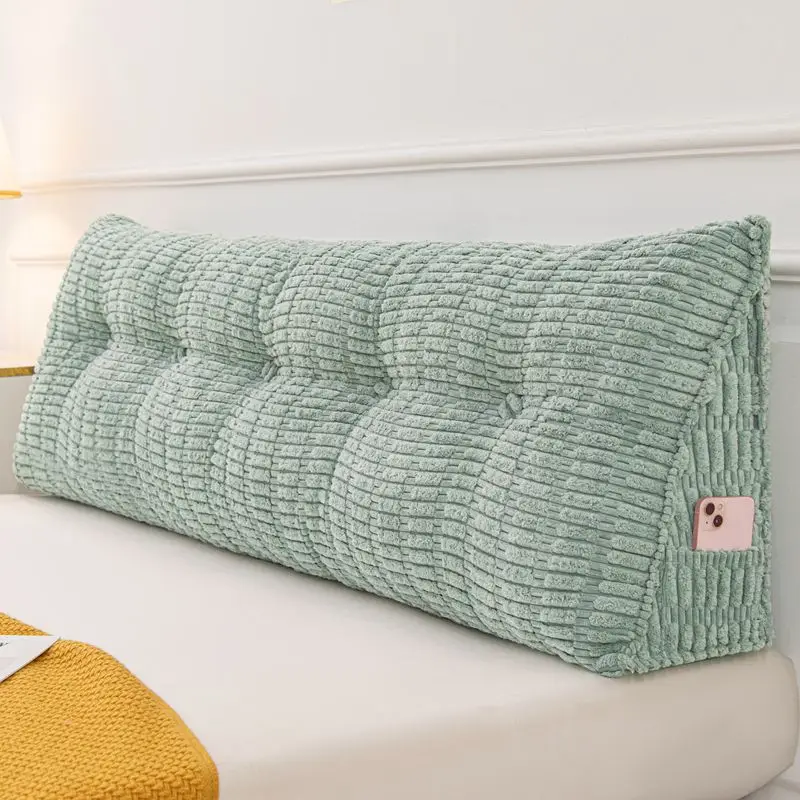 Hot Selling Best Price Soft  Multi functional Custom Reading Gaming Neck Back Support Triangle Backrest Cushion Pillow