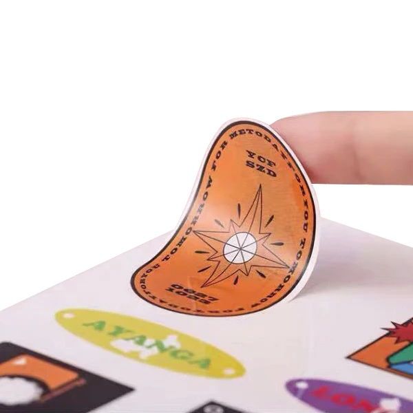 High Quality Custom Sticker Logo Printed Decorative Sticker Cute Cartoon PVC Waterproof Car  Stickers