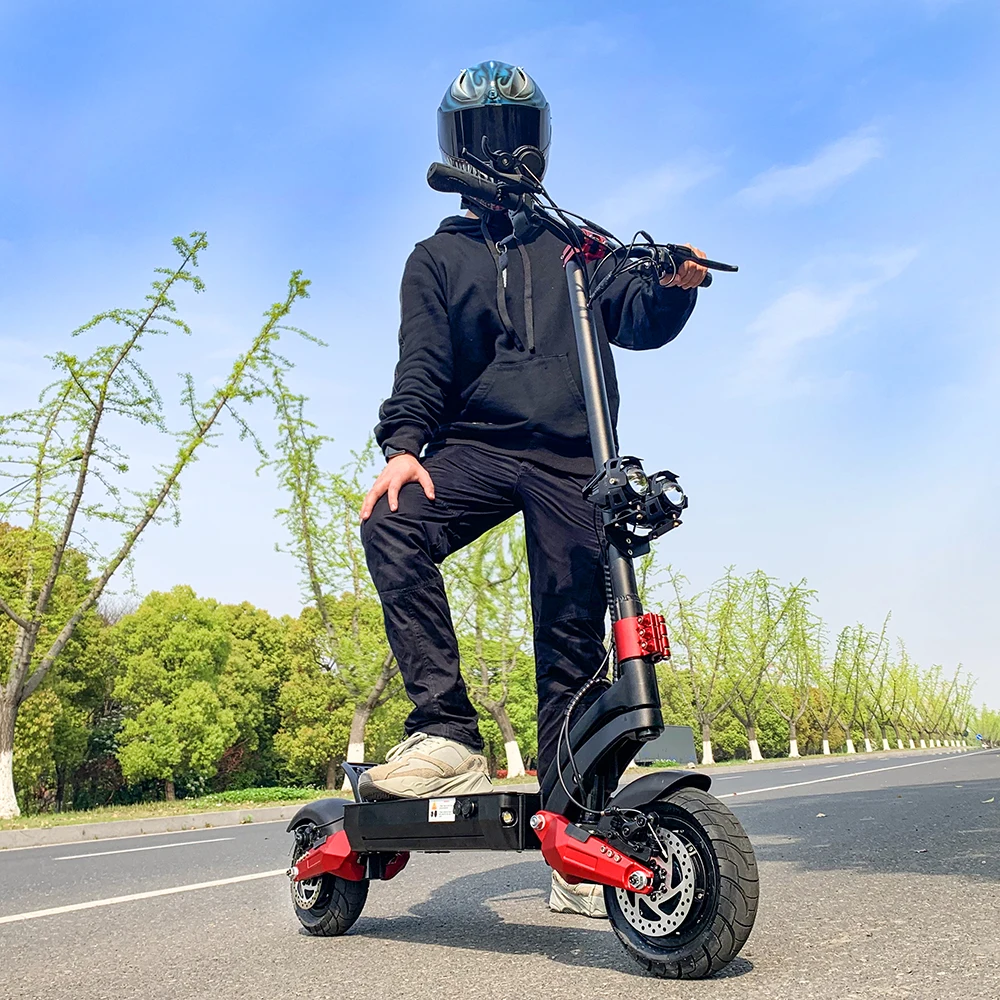 Wholesale Manufacture Factory Electric Moped Scooters 2400W 52V 18AH Two Wheel MonopattinoElettrico Zero 10X Off Road E Scooter
