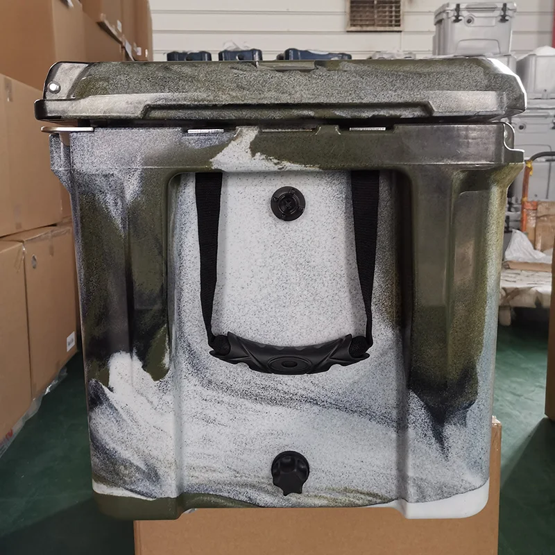 Camping Custom Logo Reusable Similar Hard Shell Rotomold Hard Coolers with big capacity