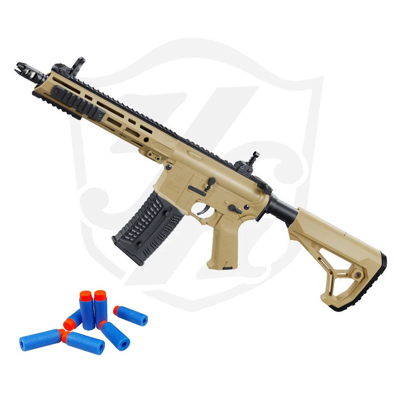 AR15 нейлоновая высокоскоростная электрическая непрерывная пожарная гелевая бластер коробка с металлическим редуктором лестница со встроенным вращением вверх