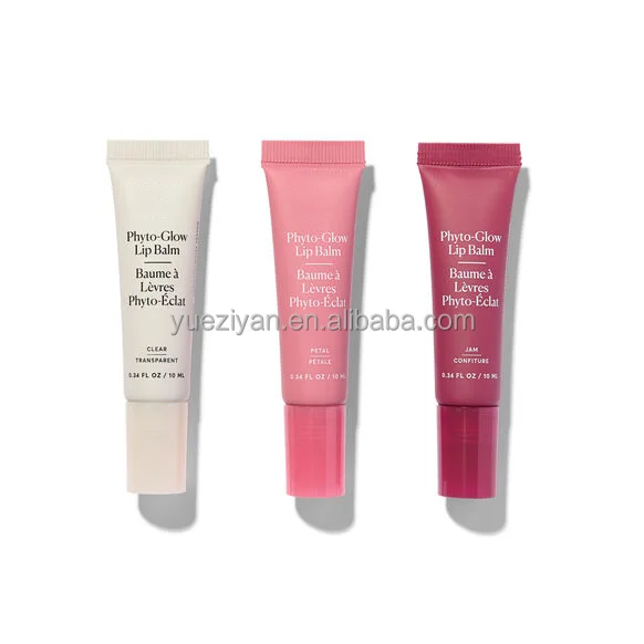 Custom Logo Vegan Lip Care Kit Natural Organic Nourishing Moisturizing Butter Tinted Lip Balm Set