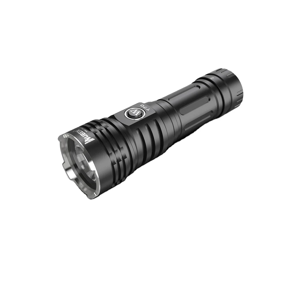 4200Lumens Wuben T70 26650 Emergency Pocket 250m XHP70.2 led Manual type-c High Power Rechargeable led torch flashlight