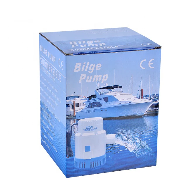 
Sailflo 1500-3700GPH 12V dc marine solar submersible bilge sea water pump 