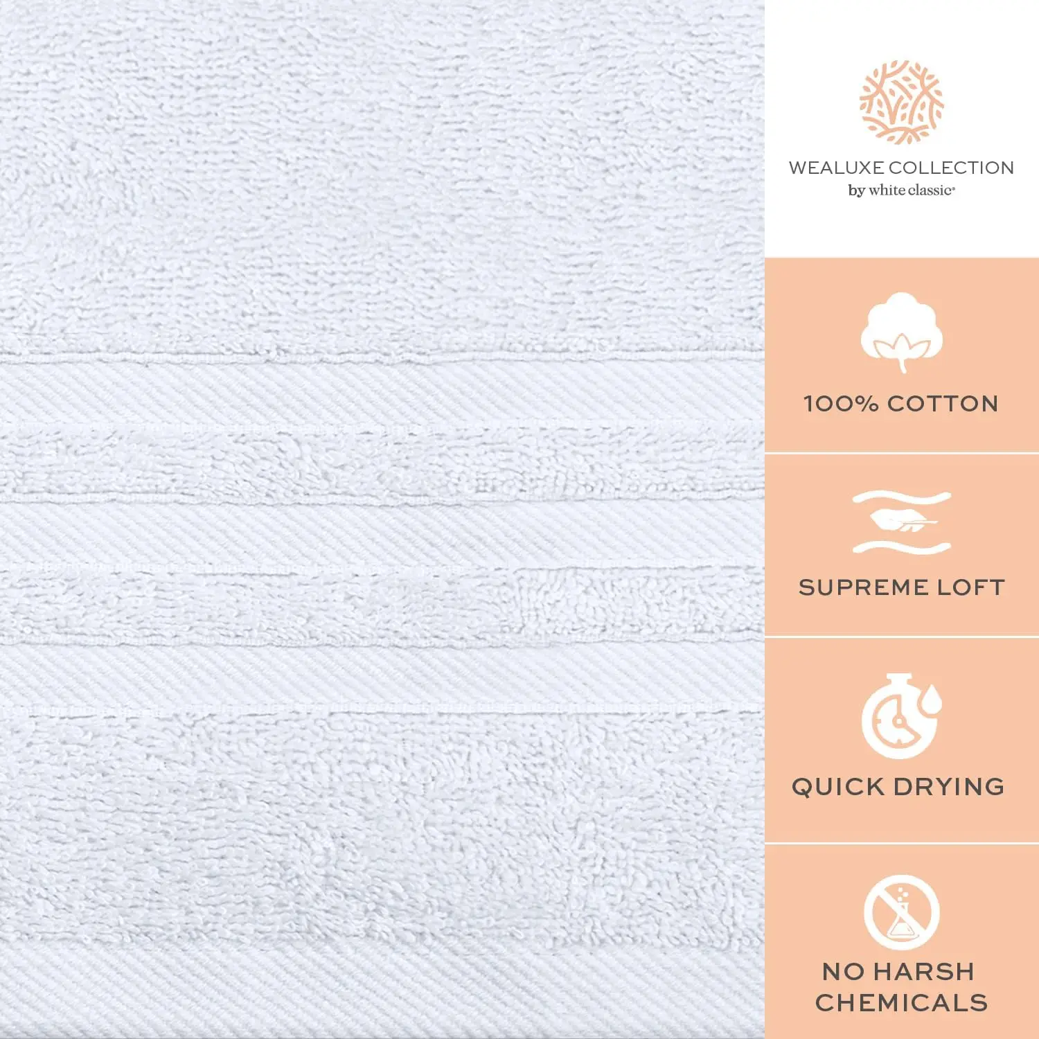 Wholesale Luxury Custom Logo Quick Dry 100% Cotton Fabric Hotel Soft Large White Face Hand Hair Towels Bath Towel Set For Hotel