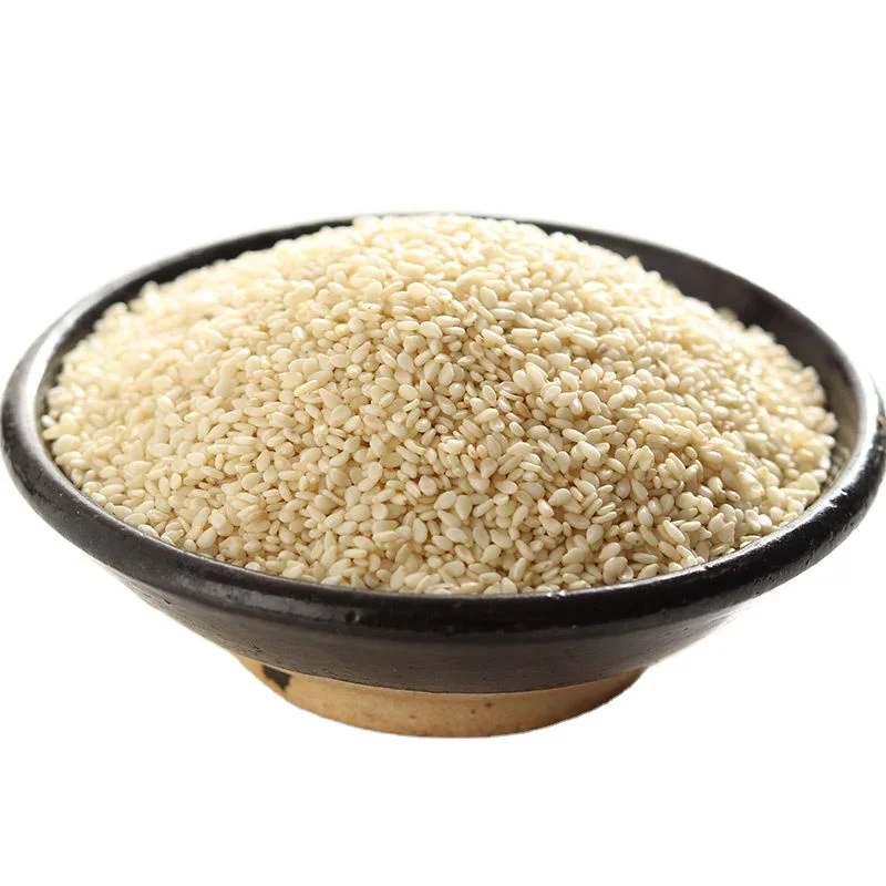 Factory OEM wholesale price Roasted white sesame seeds Raw peeled white sesame (1600690102067)
