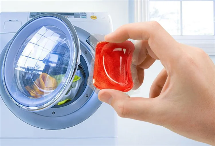 2022 Lavender Scents Liquid Washing Powder Laundry Detergent Capsules Pods Baby Detergent