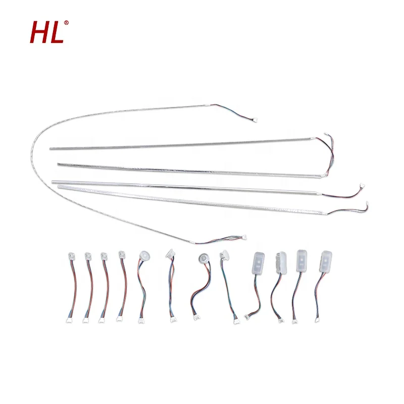 Modern Design Automobile Accessories 64 Color LED Lighting System Indoor Decoration Atmosphere Light Universal