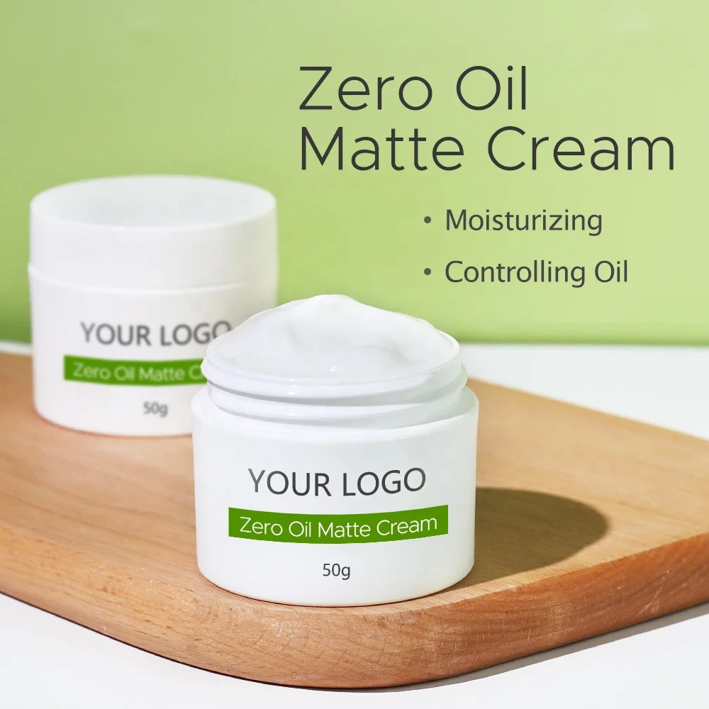 Custom Smooth Plump Skin Cream Oil Control Moisturizing Zero Oil Matte Face Cream & Lotion