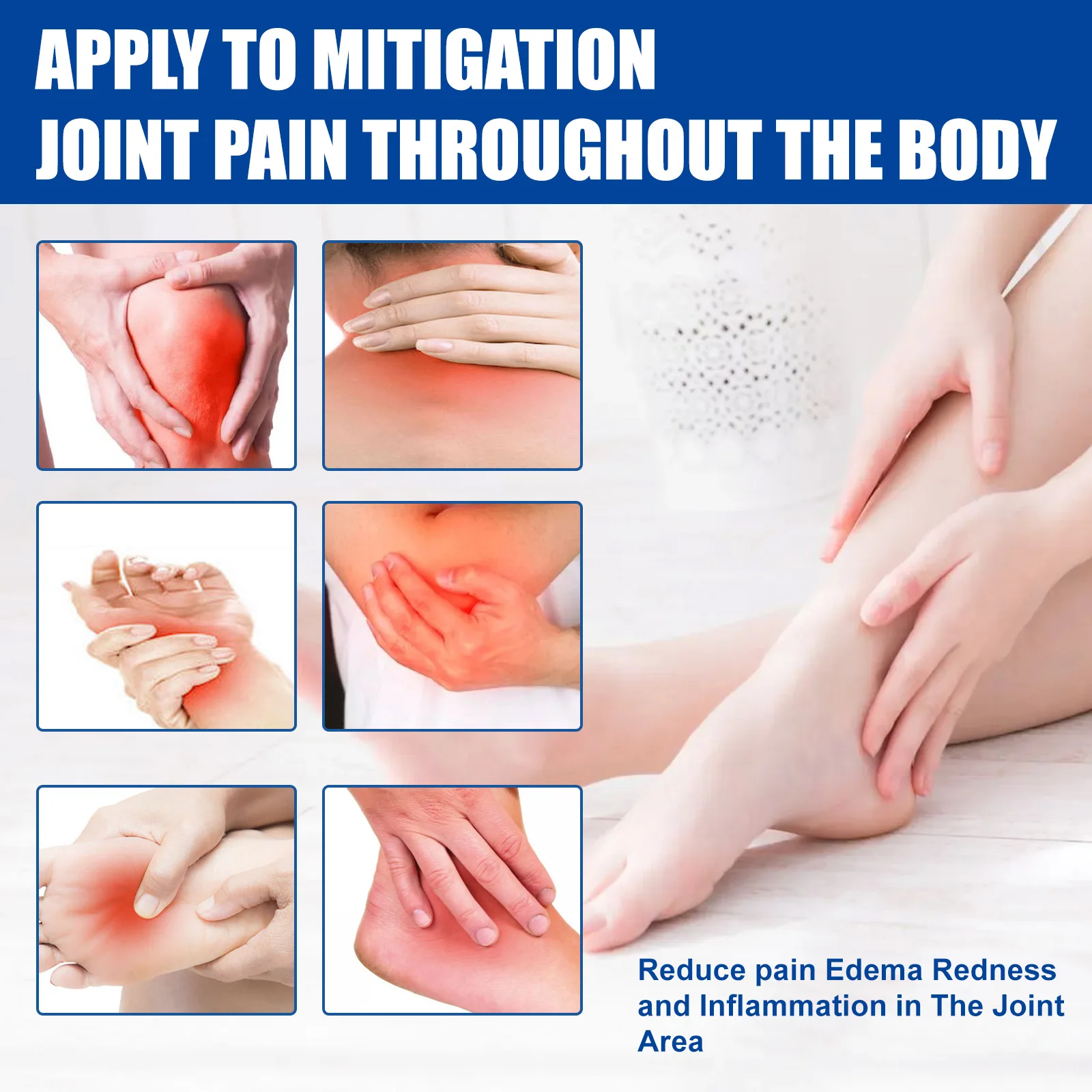 South Moon Gout care cream Relieve finger joint knee numbness swelling joint JSKY care cream