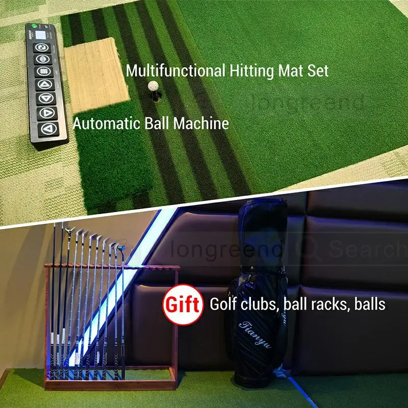 LONGREEND  Luxury Golf Sim Room Design - Customizable Layouts