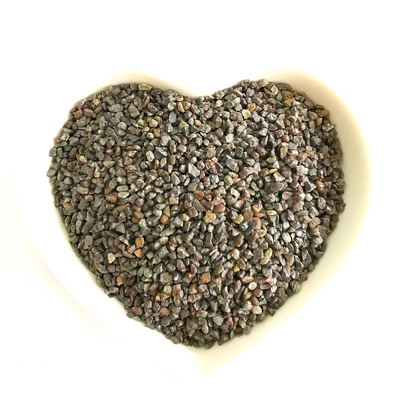 Жесткий черный гранатовый фильтр для воды песок Объемная плотность более 2 20-40 #30-60 # Пескоструйный абразивный материал