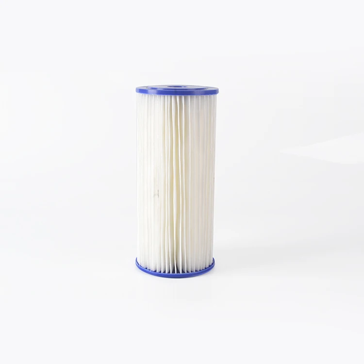 Недорогой полиэфирный плиссированный фильтрующий картридж для бассейна в фильтре для удаления сточных вод/очиститель воды RO