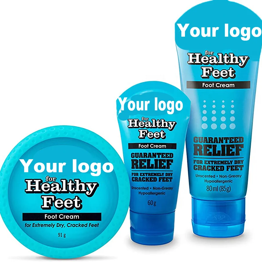 Оптовая продажа частная торговая марка крем для здоровых ног глубокое увлажнение очень сухой и