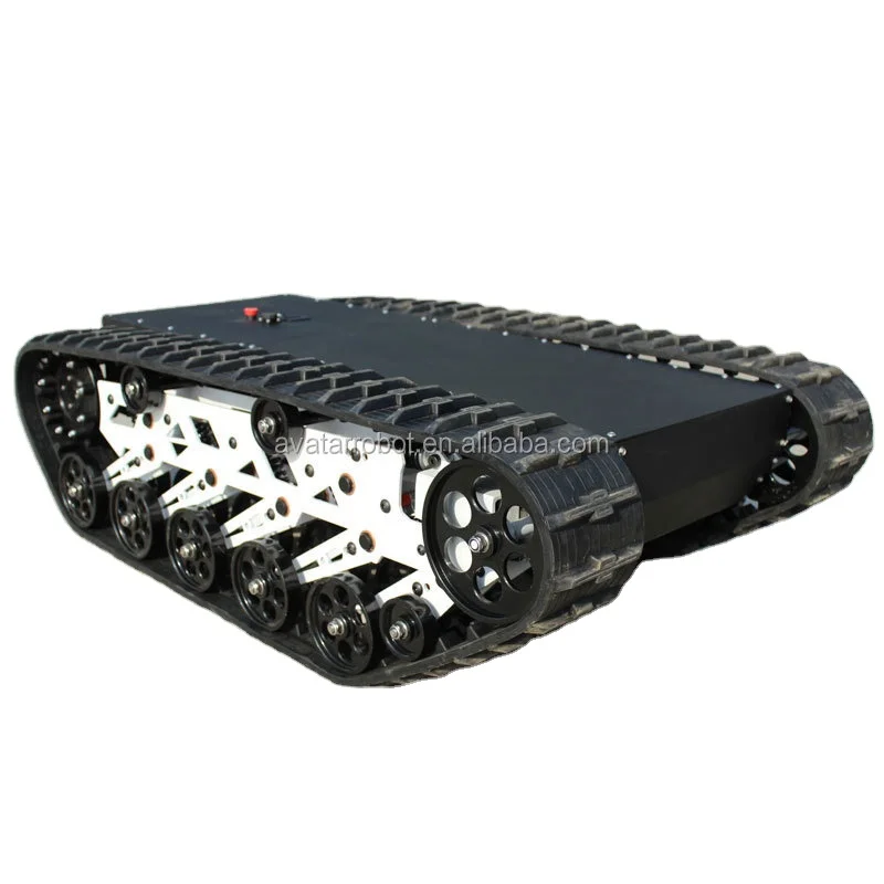 transport climbing robot chassis all terrain crawler chassis robot track big platform tinsmith robot crawler chassis AVT-12T