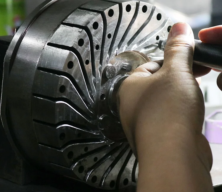 OEM ODM Factory Direct Sale Industrial ABS Nylon Impeller Wheel Molding Injection Mold for Machine