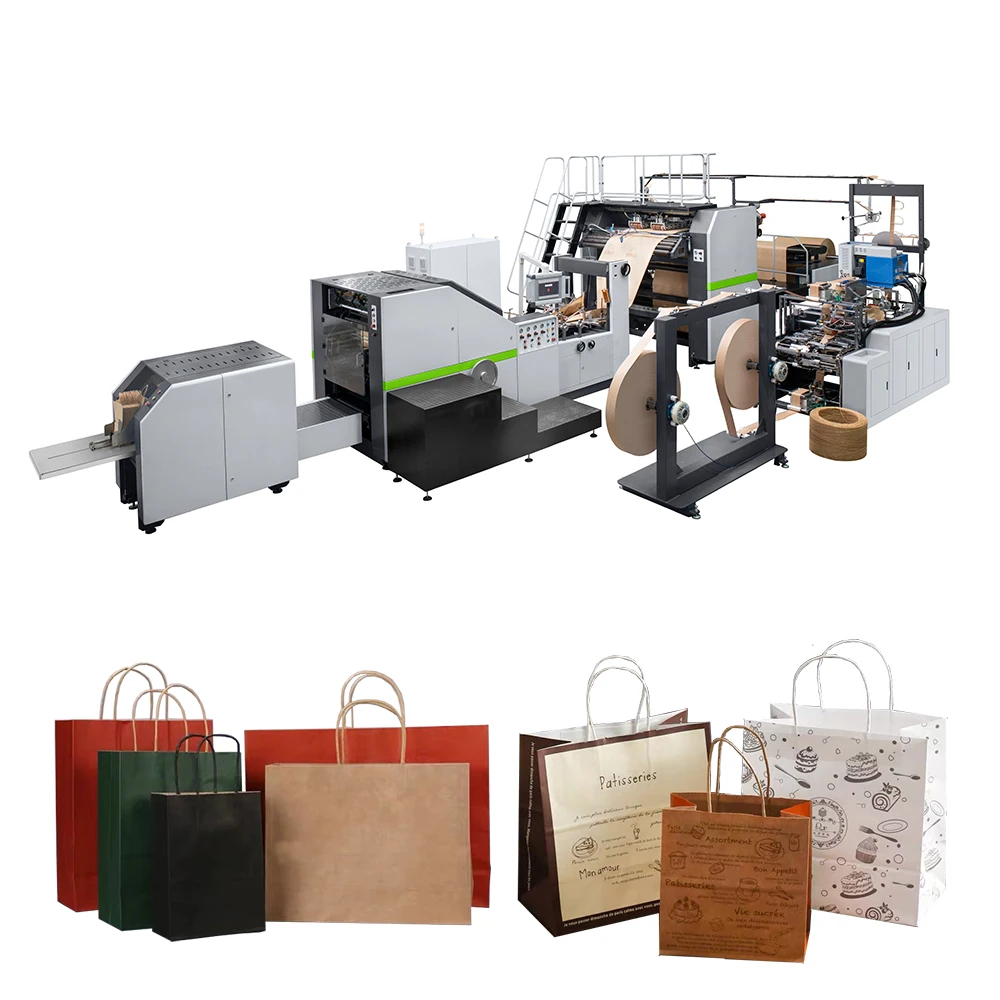 ROKIN BRAND eco-friendly top ranking paper bag making printing machine