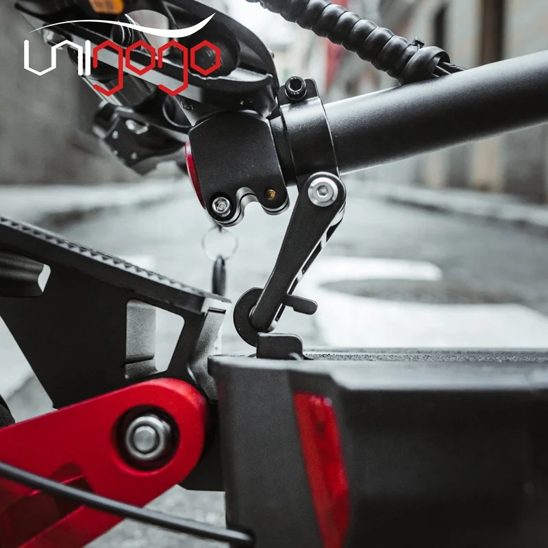 Unigogo hydraulic brake dual motor mantis dualtron storm myway long range foldable electric scooter adult 2000w 52v