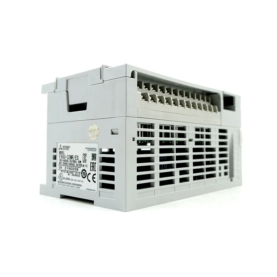 Original Mitsubishi Electric Automation Controller FX5U-32MR PLC CPU Module for Mitsubishi
