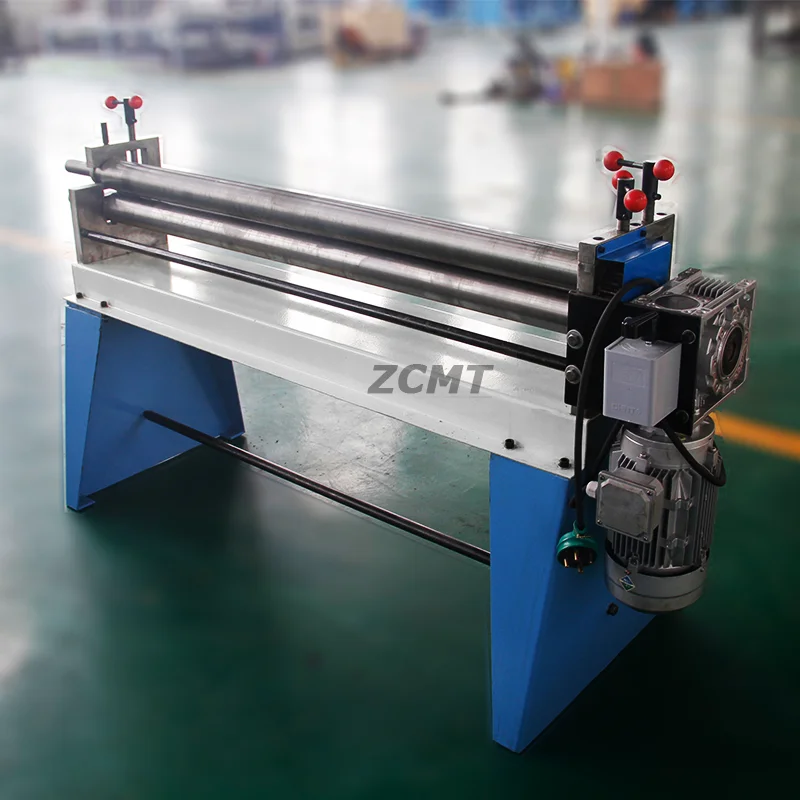 China ZCJX 3-Roller Angle Rolling Bender Construction Industry Profile Bending Machine with Core Motor Component