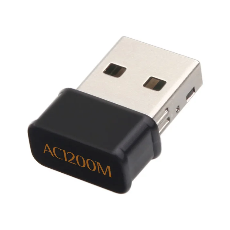 Двухдиапазонный AC1200Mbps Realtek 8812 Wi-Fi передатчик Dongle приемник сетевая карта адаптер мини USB беспроводной Wi-Fi адаптер