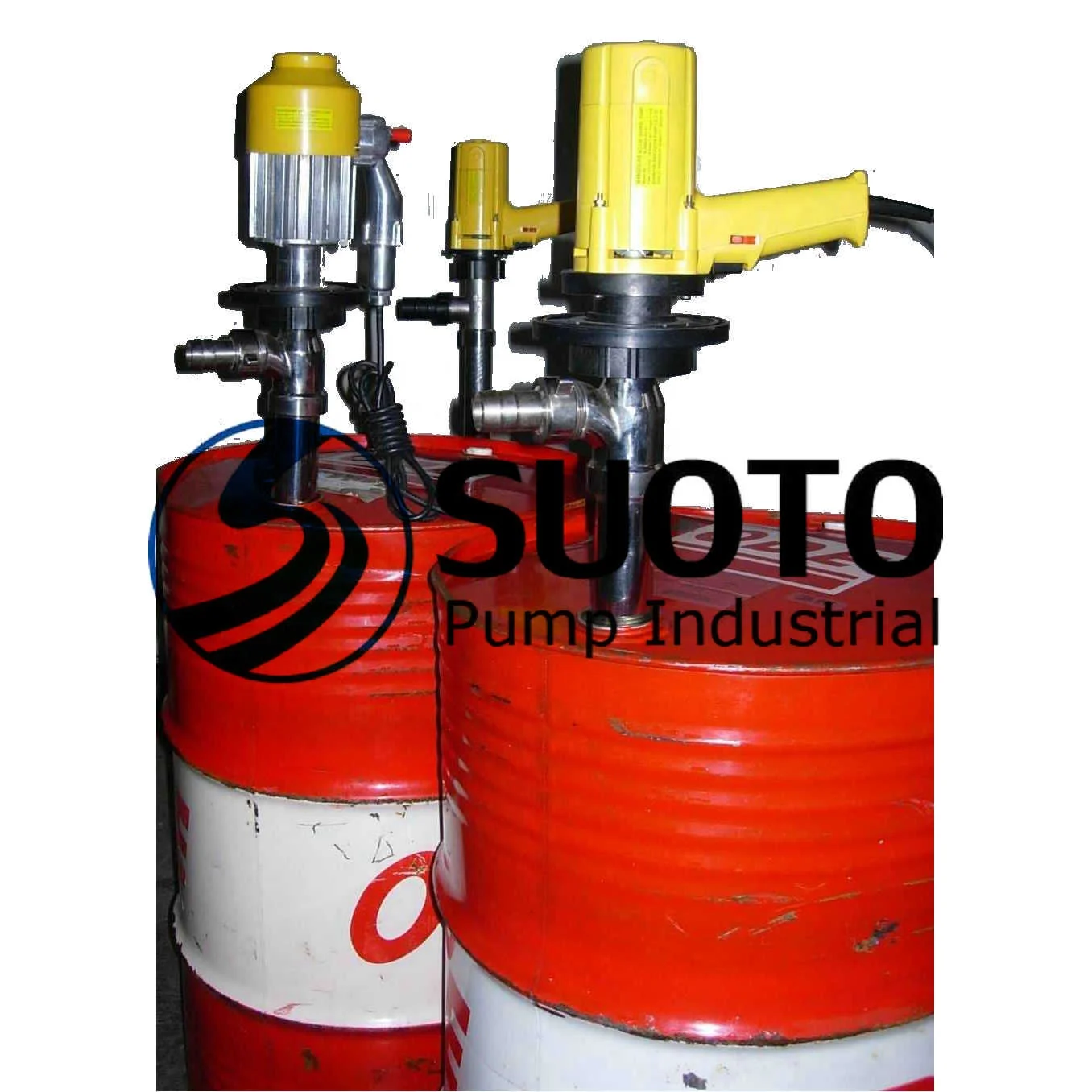 220V 50Hz Portable Electric Drum Barrel Pump for Diesel Gasoline