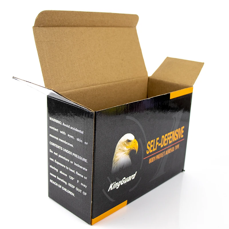 Wholesale custom logo packaging box carton for pepper spray