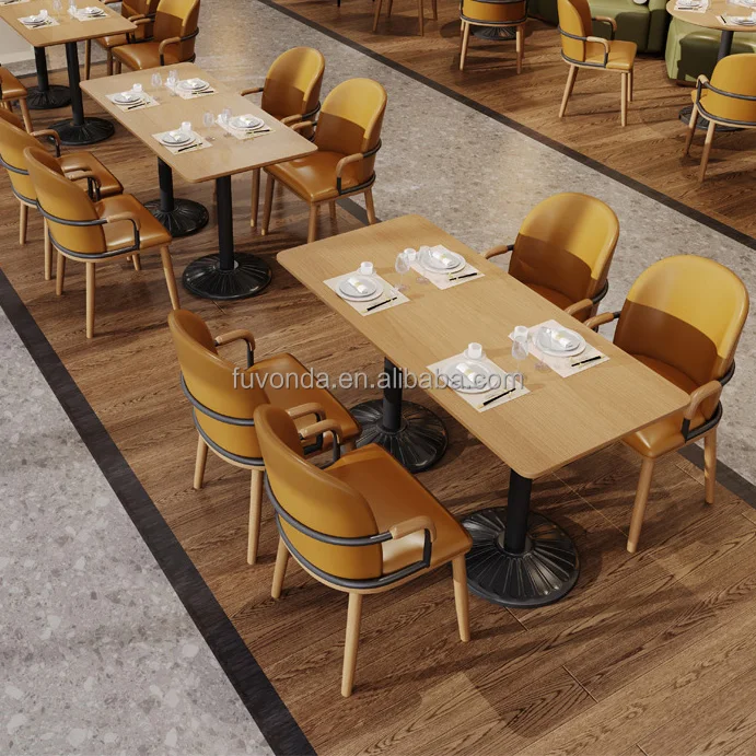 Dining Seating Booth Sets For Restaurant Furniture Customized Seating Fast Food Restaurant Sofa Booth Hot Sale Chair And Table