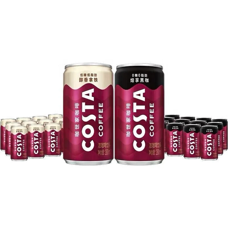 Wholesale Exotic Drinks Coca Cola Coffee Drink Canned Costas Convenient Coffee Drink 180ml