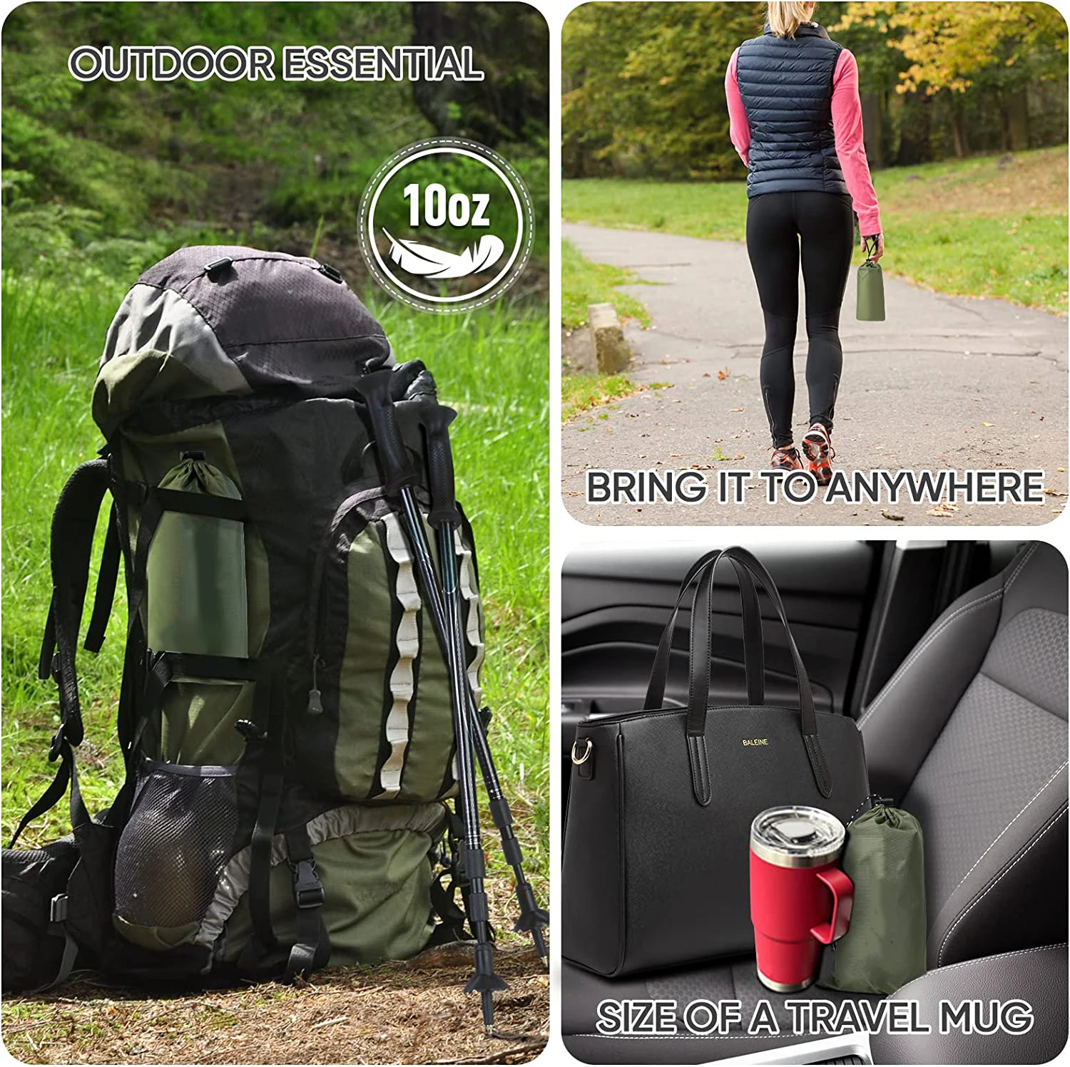 WOQI Wholesale Hooded Rain Poncho Waterproof Lightweight Unisex raincoat with Pocket