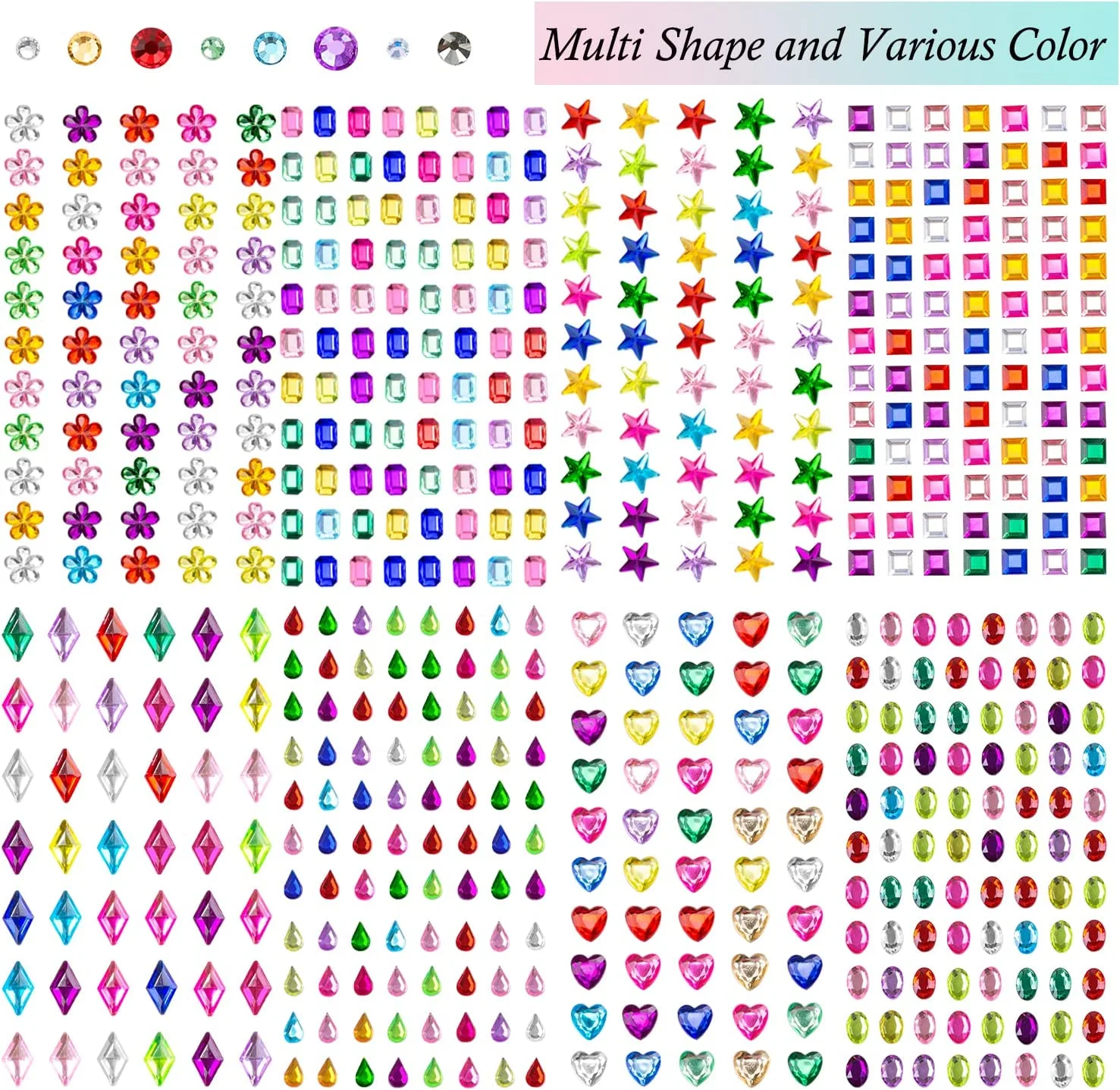 Custom 3d Face Sticker Crystals Stickers Rhinestone Body Adhesive Rhinestones Gems Sticker