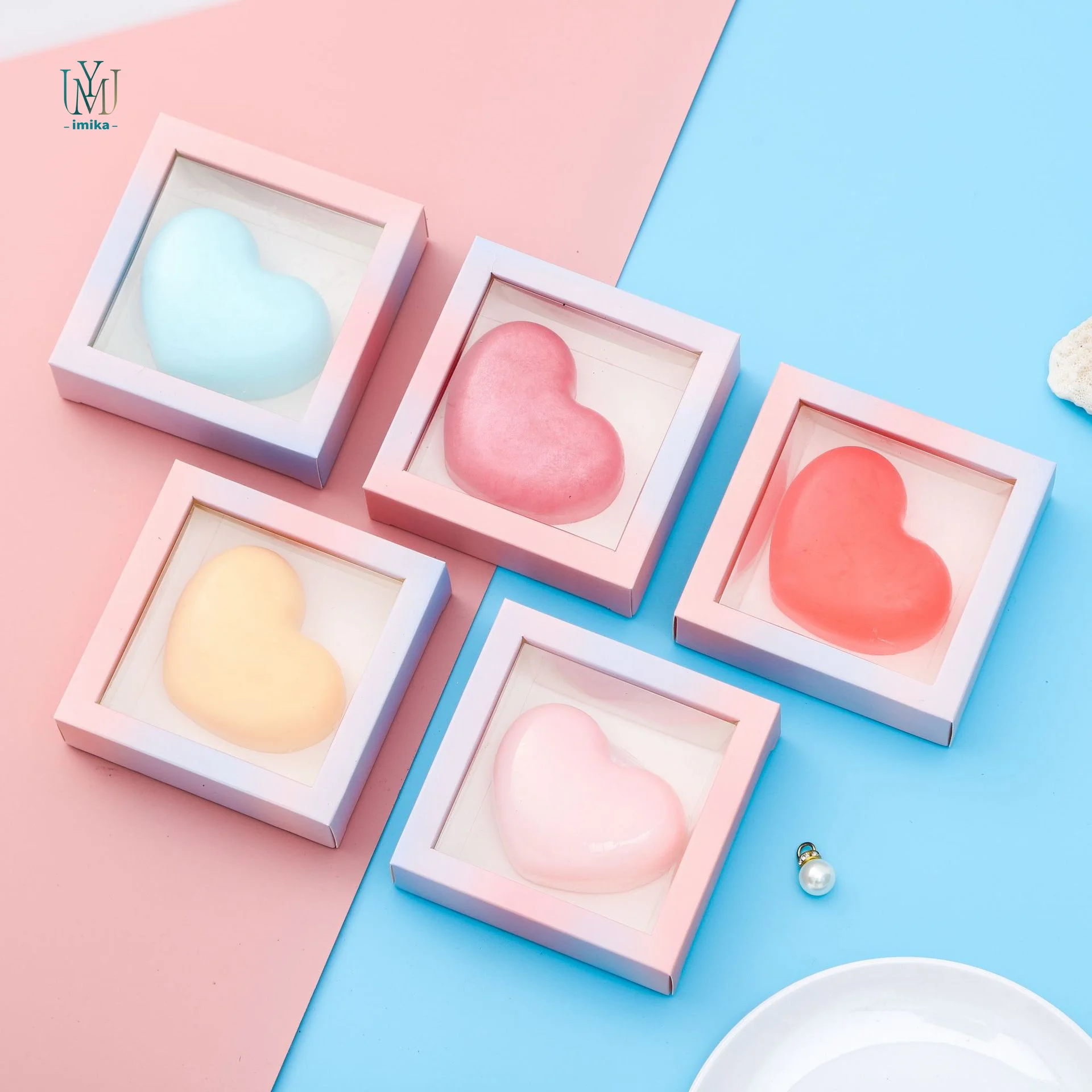 Natural Hand Soap Private Label Liquid Foam Soap Organic Solid Sakura Flower Heart Shape Hand Soap Dispenser Skin Care