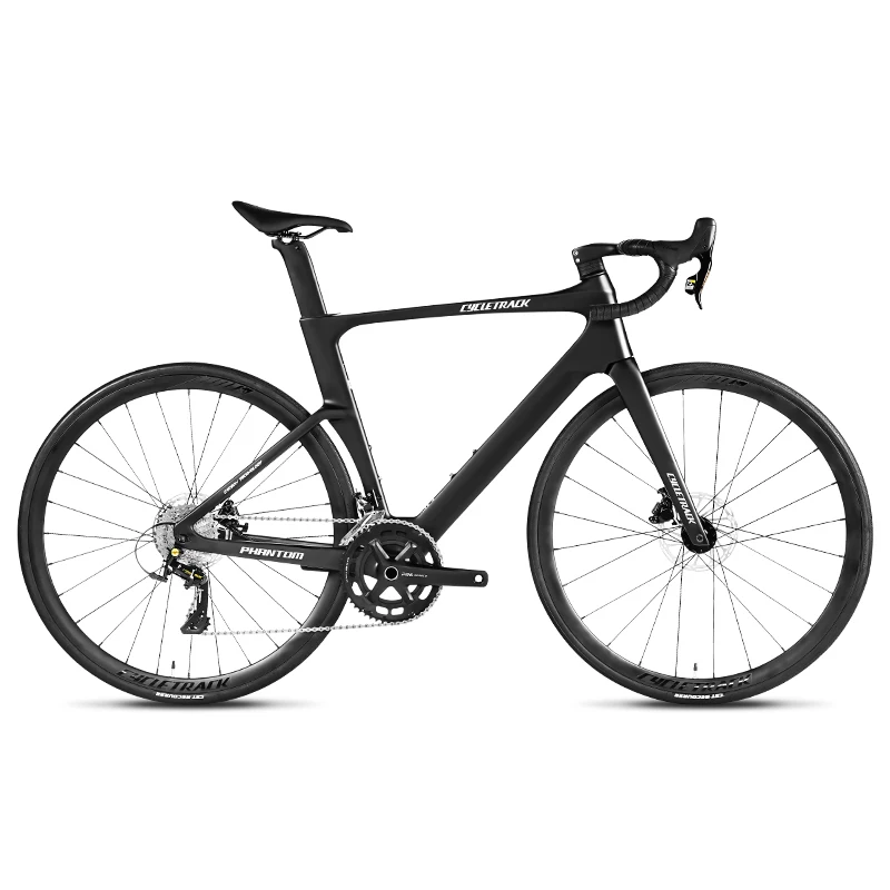 High End Cycletrack PHANTOM Shimanos 7120 Groupset Ladies Men Bicycle Carbon Frame/Fork/Handlebar Road Bike for Adults