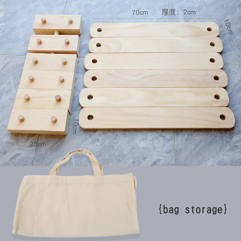 Hoye craft popular outdoor playing game safety sturdy sports training toy promote motor skills wooden balance board