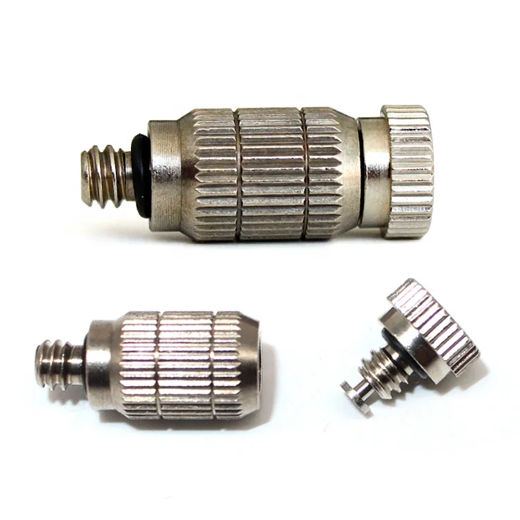 SS Stainless steel fog mist spray nozzle high pressure cooling misting system cleaning fitting