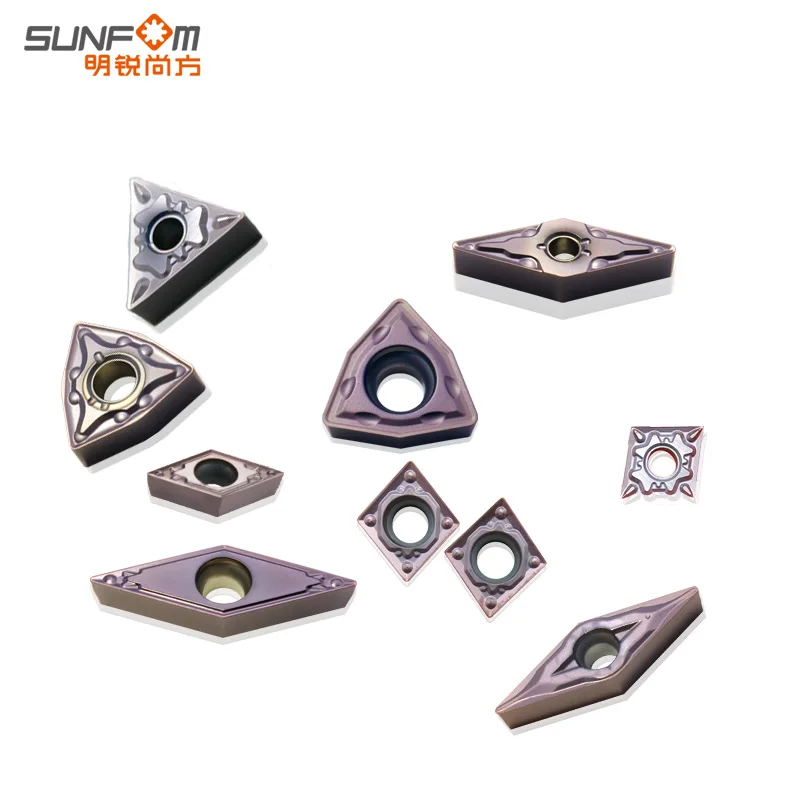 China manufactory All PVD CNC insert Stainless steel Turning Cutting tools high wear resistance