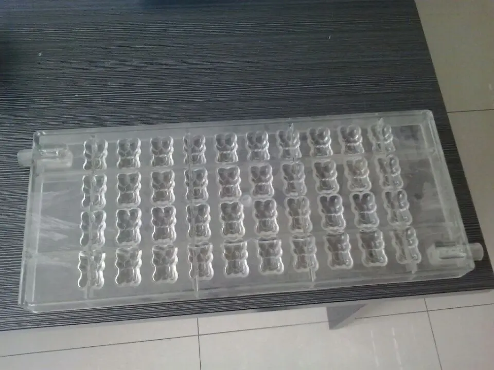 PC molds for chocolate shell making machine/chocolate bar production line chocolate making machine
