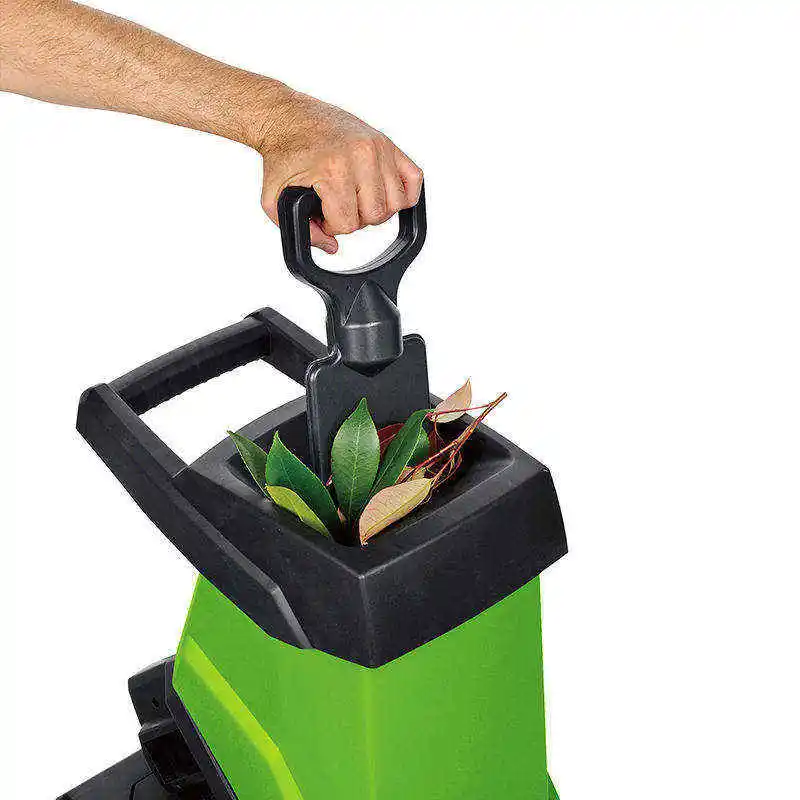 VERTAK electrical 2500W mini broyeur de bois garden wood branch leaf chipper garden shredder With collection bag