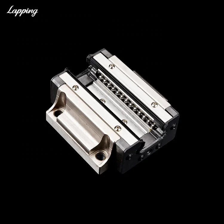 
LSA 15 20 25 30 35 45 55 65mm Horizontal-Mount Ball Bearing Flanged Carriages and Guide Rails 