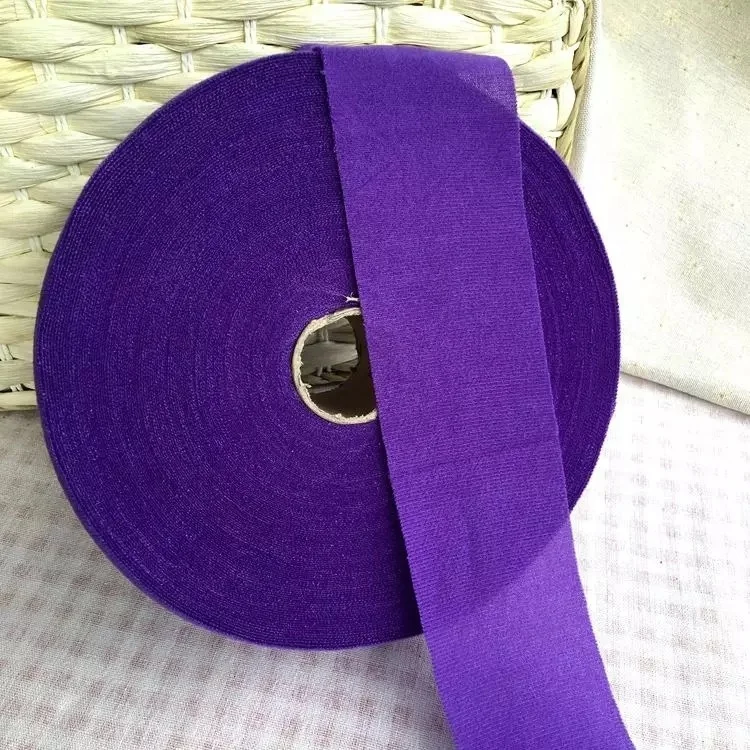 custom 42mm polyester soft cloth fabric tape binding tape roll webbing for quilt mattress sofa