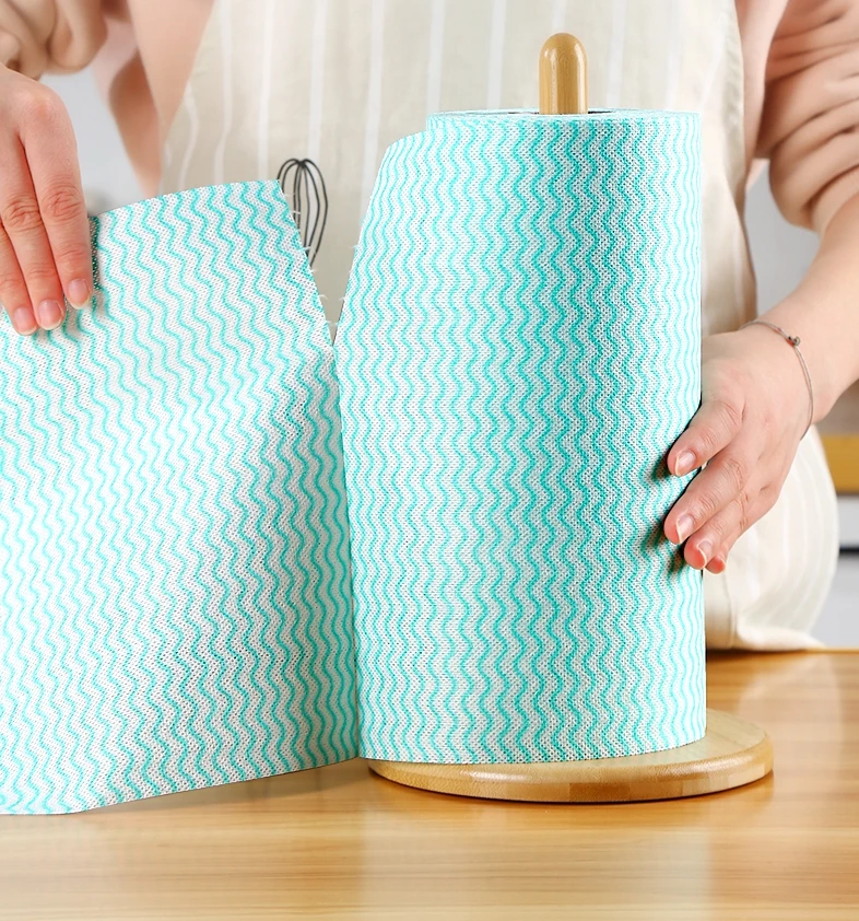  cheap Kitchen towel kitchen Cleaning disposable Towel roll cleaning wiping rags