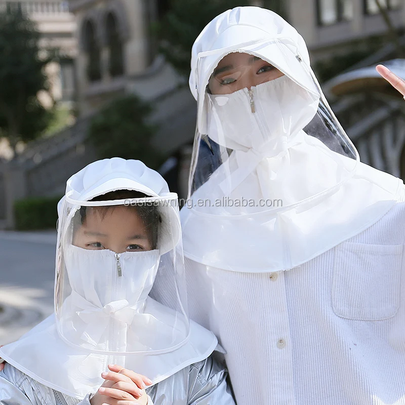 2020 унисекс Антивирусная анти грипп капельки вируса крышка Защитная маска с щитом для лица