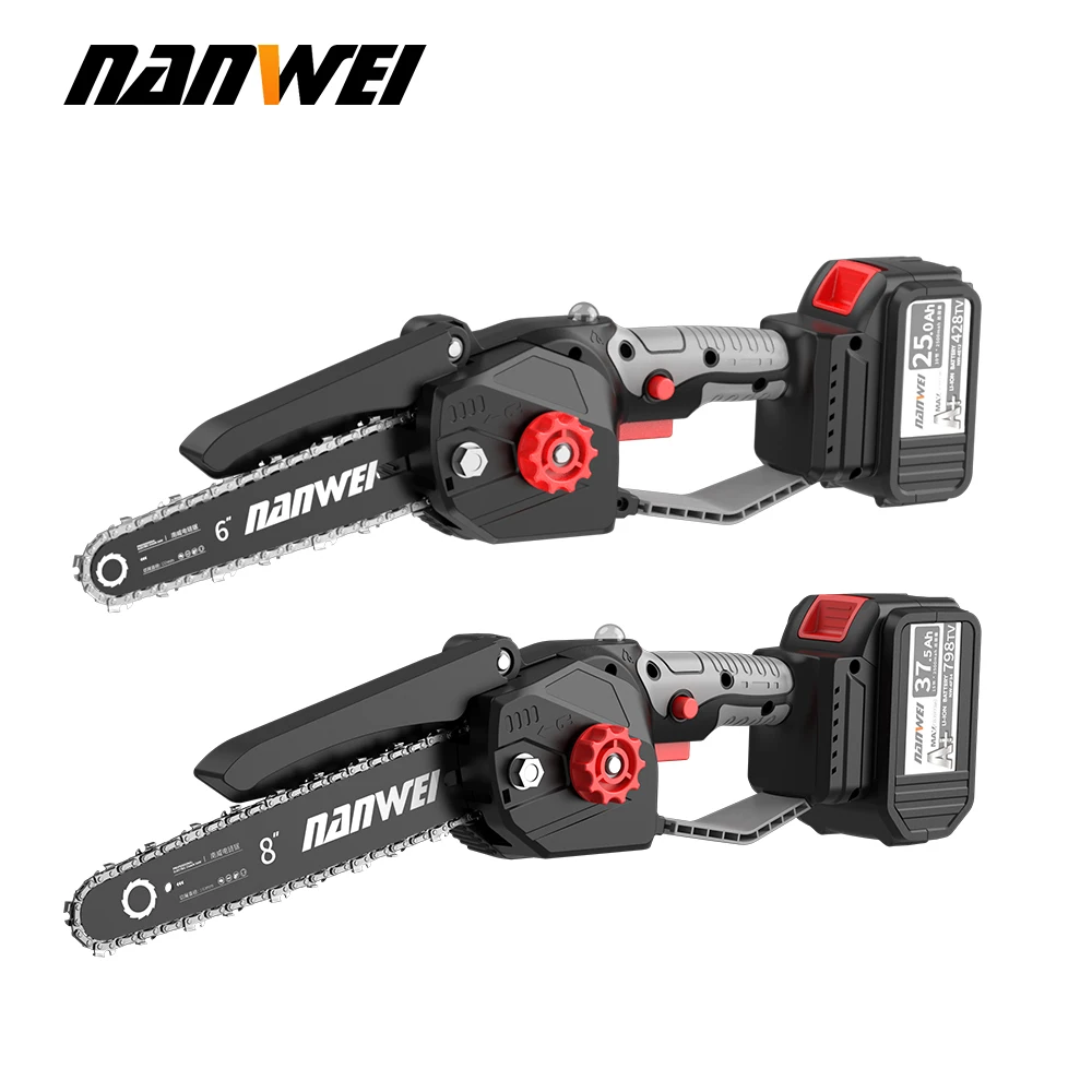 Brushless Motor 8 Inch Hot Selling Woodcutting Electric Chain Saw Power Tool Chainsaw