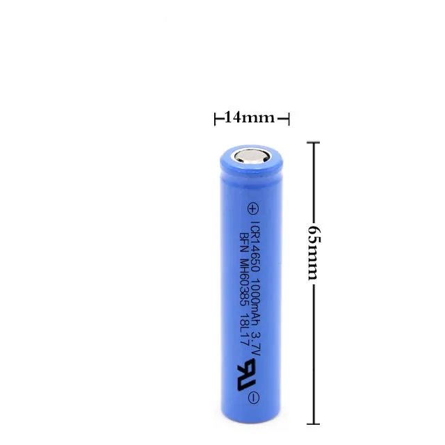 Аккумуляторная батарея NCM Li-Ion 14650 1200mAh 3,7 V